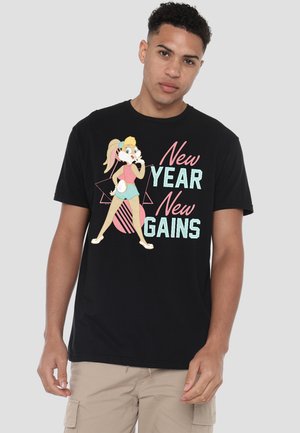 Cotton Soul, LOONEY TUNES NEW YEAR NEW GAINS LOLA - T-Shirt print - black