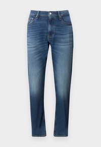 DAD TAPERED - Vaqueros boyfriend - denim dark