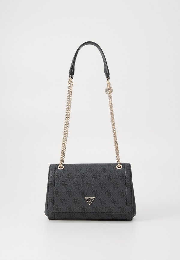 NOELLE II XBODY FLAP - Cross body bag - coal4