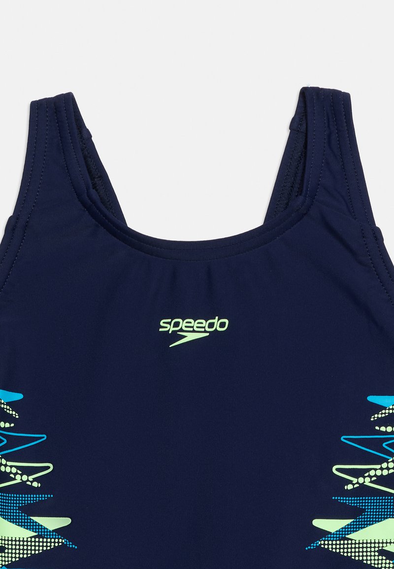 Speedo GIRLS PLACMEMENT MUSCLEBACK - Badpak - indigo glow/blauw