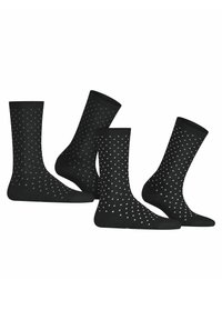 Esprit FINE DOT 2-PACK - Socken - black