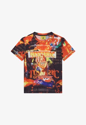 Guess Jeans, PRINTED T-SHIRT HYSTERIC GLAMOUR - T-shirt imprimé - gemustert multicolor