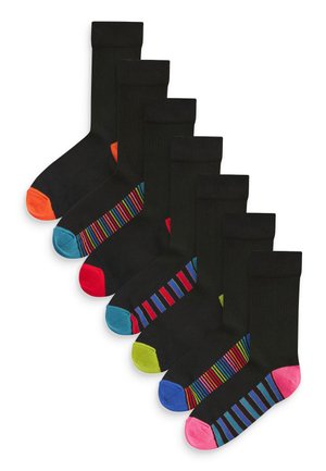 SEVEN PACK - Čarape - black stripe