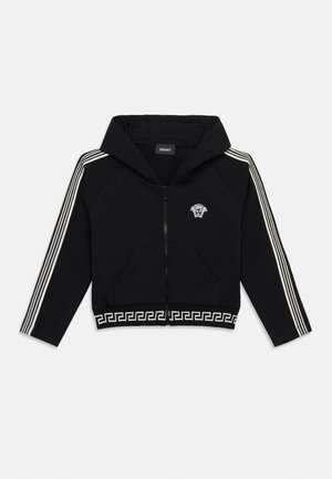 CONTRAST MEDUSA UNISEX - Sweat zippé - nero/bianco
