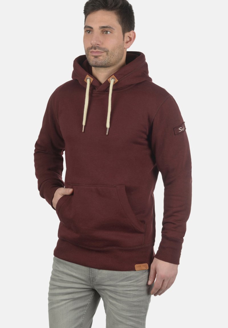 Solid SDTripHood - Felpa con cappuccio - wine red