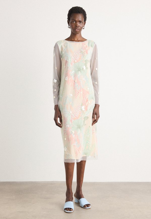 Cocktail dress / Party dress - bright ecru