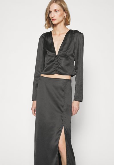 DESIGNERS REMIX LISBON BLOUSE - Μπλούζα - black