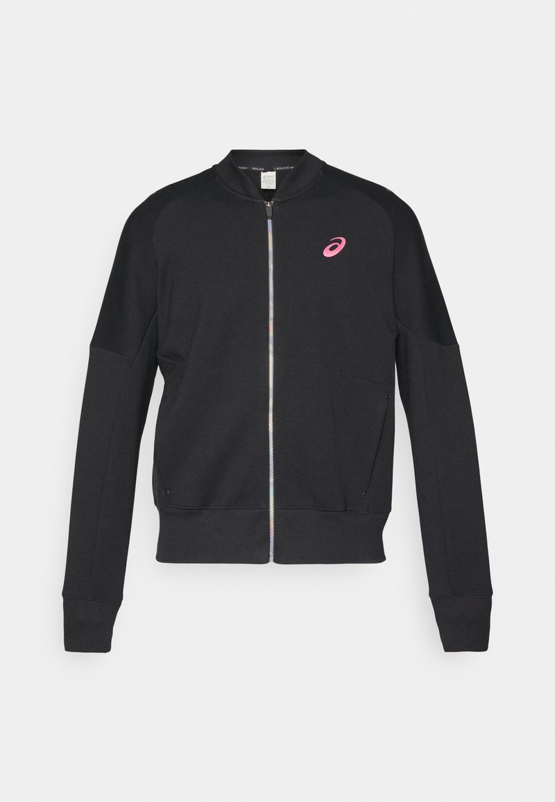 ASICS - Sudadera con cremallera (negro)