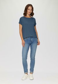 QS T-shirt basic - blau