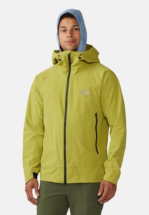 Mountain Hardwear, MOUNTAIN HARDWEAR JACKEN M CHOCKSTONE™ ALPINE LT HOODED JACKET - Giacca a vento - moon moss