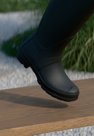 WOMENS ORIGINAL TALL BACK ADJUSTABLE BOOT - Bottes en caoutchouc - black