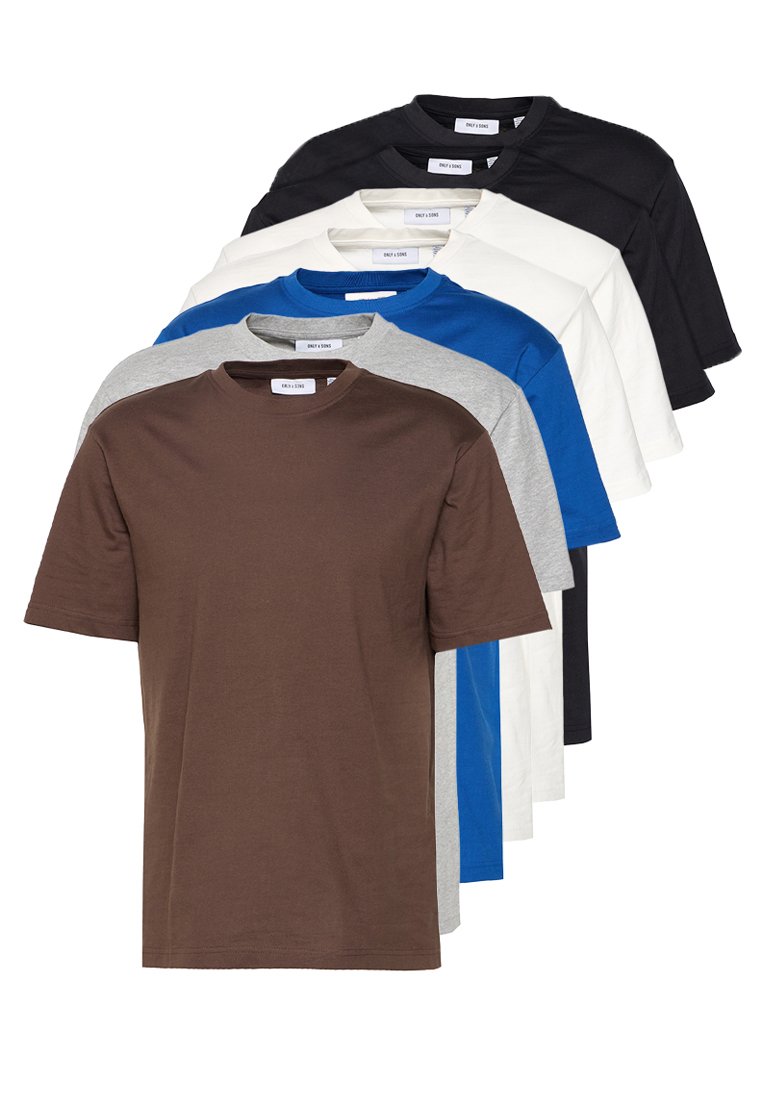 Only & Sons T-shirt basic meerkleurig Only & Sons T-shirt basic meerkleurig
