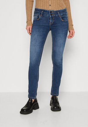 Slim fit jeans - dark-blue denim