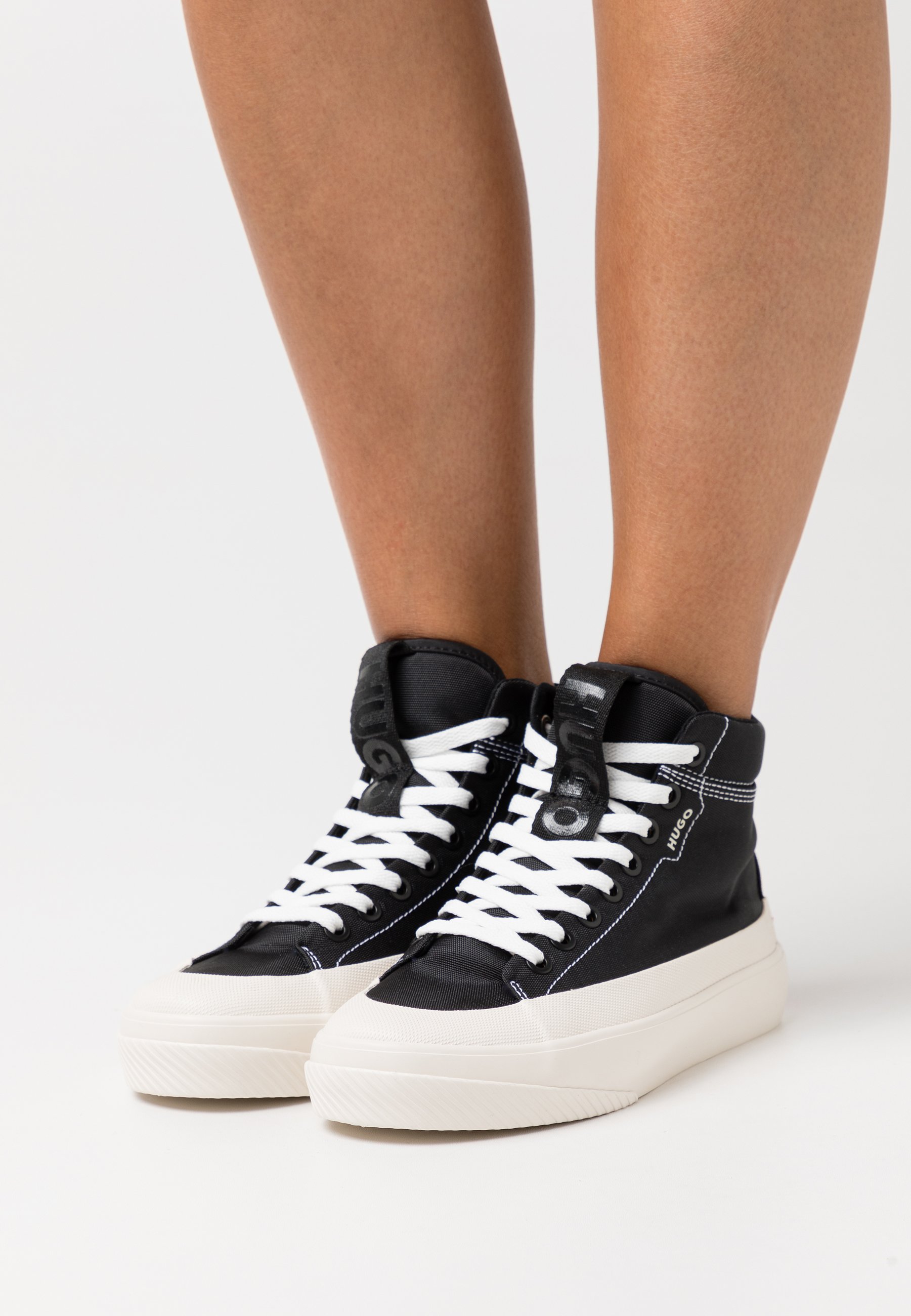 HUGO DYER - High-top trainers - black 