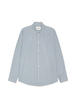Les Deux, MINI CHECK SHIRT - Риза - blue fog