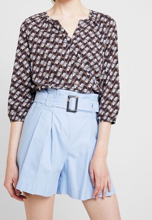 Langærmet T-shirt - blue