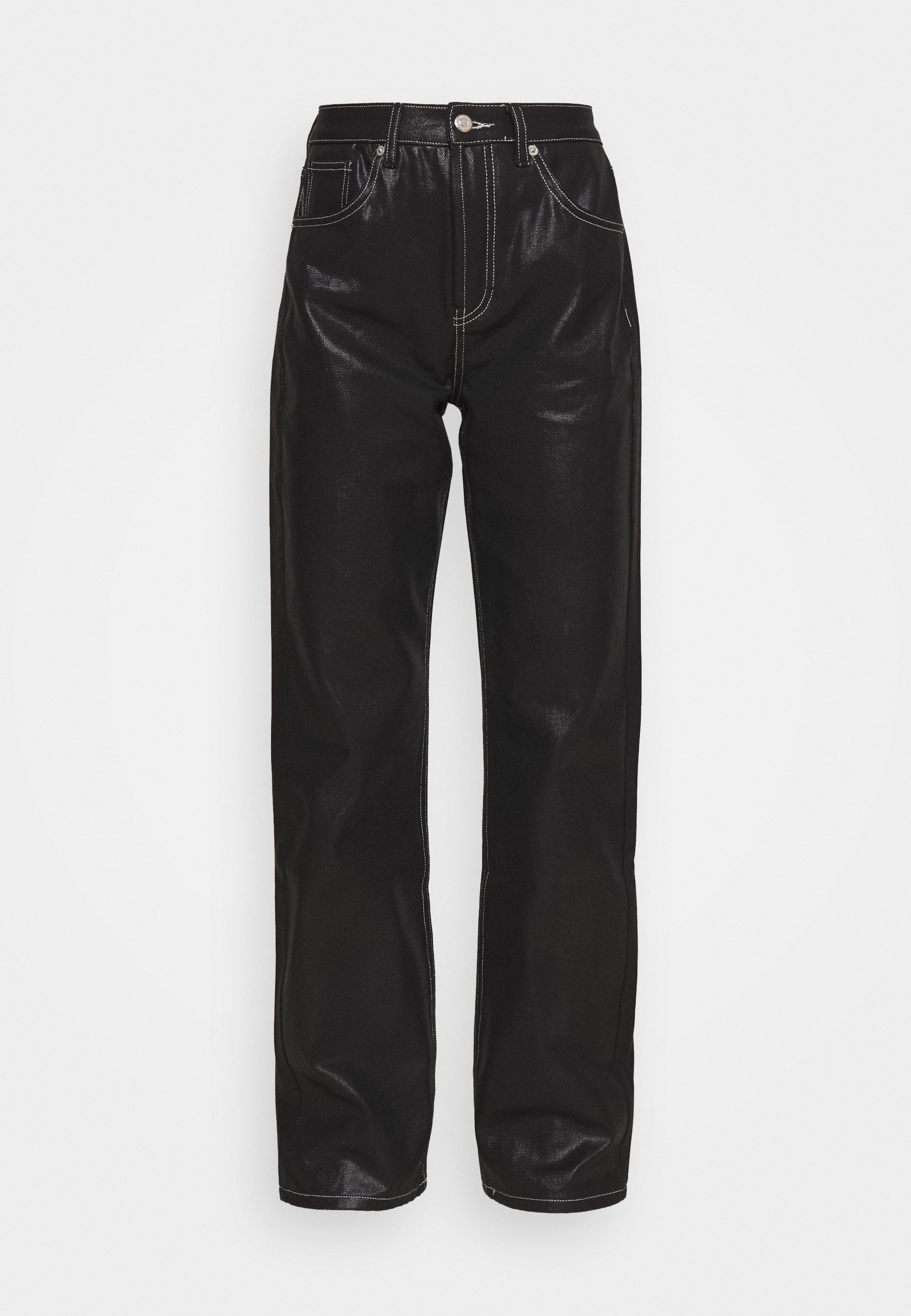 Topshop COATED RUNWAY - Relaxed fit 