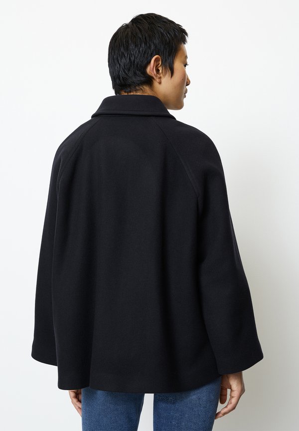 DOUBLE BREASTED LAPEL COLLAR WELT POCKETS - Short coat2