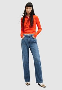 AllSaints HALLIE - Polo - zesty orange