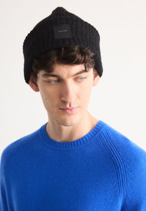 Calvin Klein BEANIE UNISEX - Beanie - black