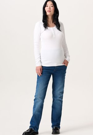 Straight leg jeans - light blue denim