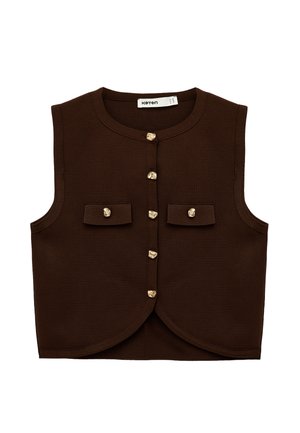 VEST - Chaleco - brown