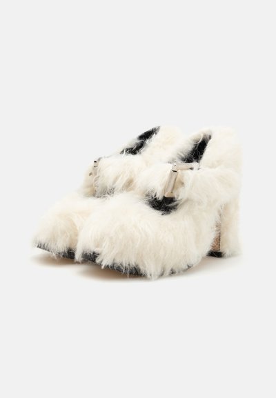 MSGM MARY JANE PLATEAU - Scarpe con plateau - off white