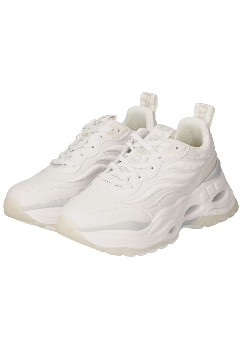 Damen Sneaker low | Buffalo TRIPLET THIRD Sneaker low white peach/weiß - XY28533 Damen Sneaker low | Buffalo TRIPLET THIRD Sneaker low white peach/weiß - XY28533