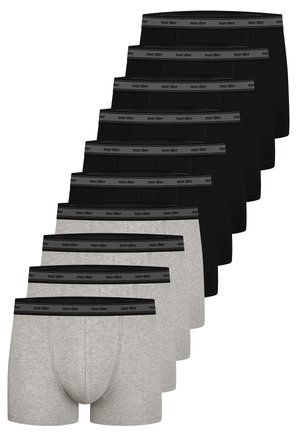 10 PACK  - Calzoncillos - schwarz graumelange
