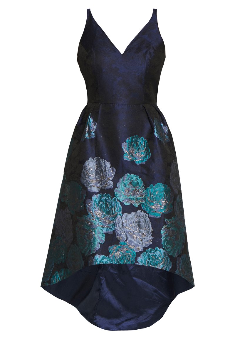 chi chi london curvy curve niquita robe de cocktail navy bleu marine zalando fr