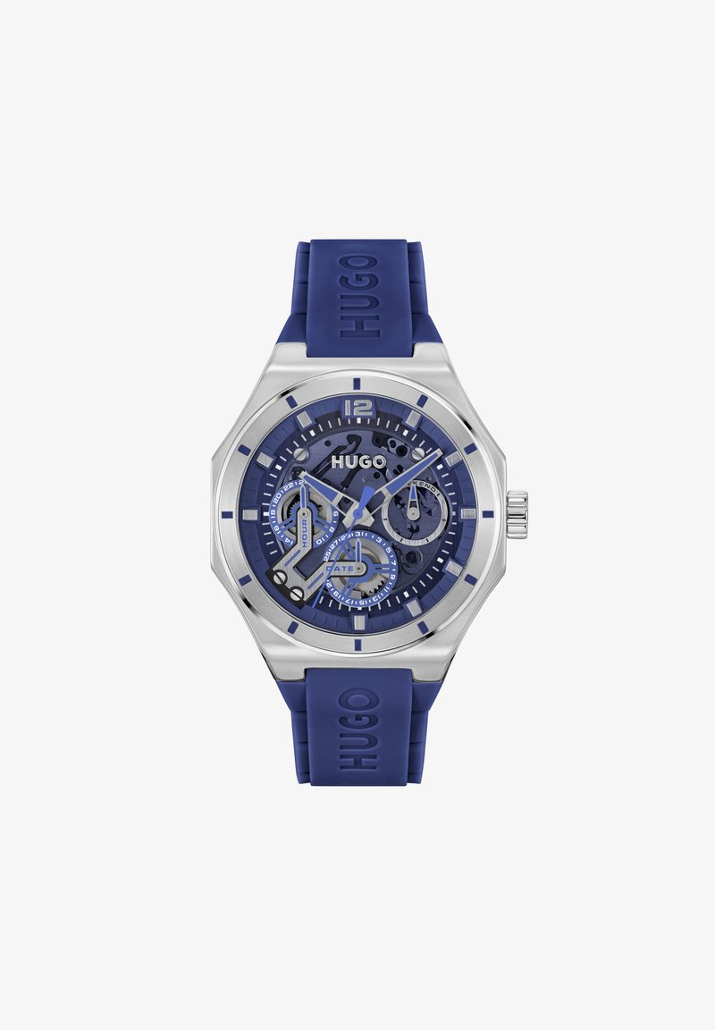 HUGO GRAIL SKELETON - Cronógrafo - blau blau- und silberfarben