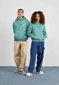 HUF SET HOODIE - Sweatshirt - sage