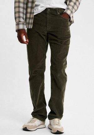 Kappahl MANCHESTERBYXA - Trousers - Brown