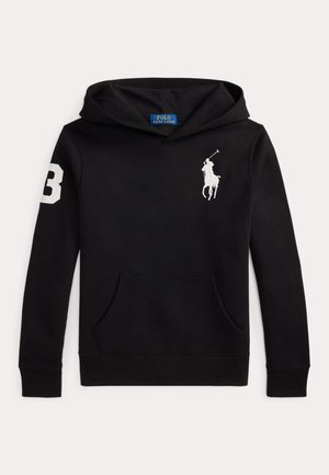 Polo Ralph Lauren, BIG PONY HOODIE 7-14Y UNISEX - Kapuutsiga pusa - black