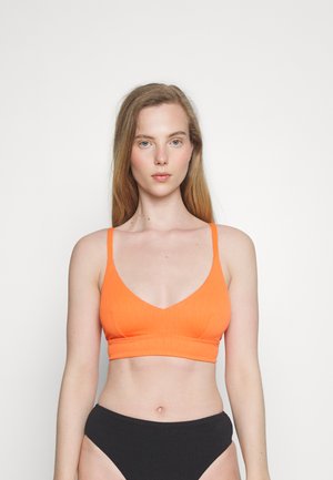 Lindex SWIM BRA KELLY WAVY - Πάνω μέρος μπικίνι - dark orange