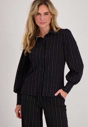 TRAVELSTOF  - Overhemdblouse - zwart