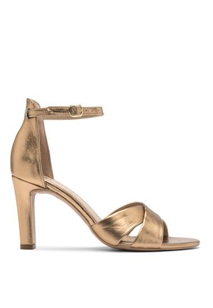 Sandals - gold-coloured