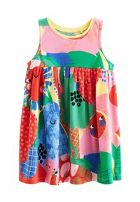 Next - SLEEVELESS - REGULAR FIT - Jerseykleid - multicoloured Thumbnail-Bild 1