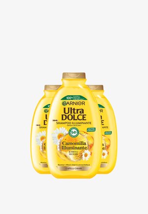 Garnier SHAMPOO ULTRA DOLCE, SHAMPOO PER CAPELLI CHIARI, CAMOMILLA E MIELE, 400 ML - 3 PACK - Shampoo