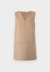 DOUBLEFACE V NECK MINI SHIFT - Etui-jurk - amphora