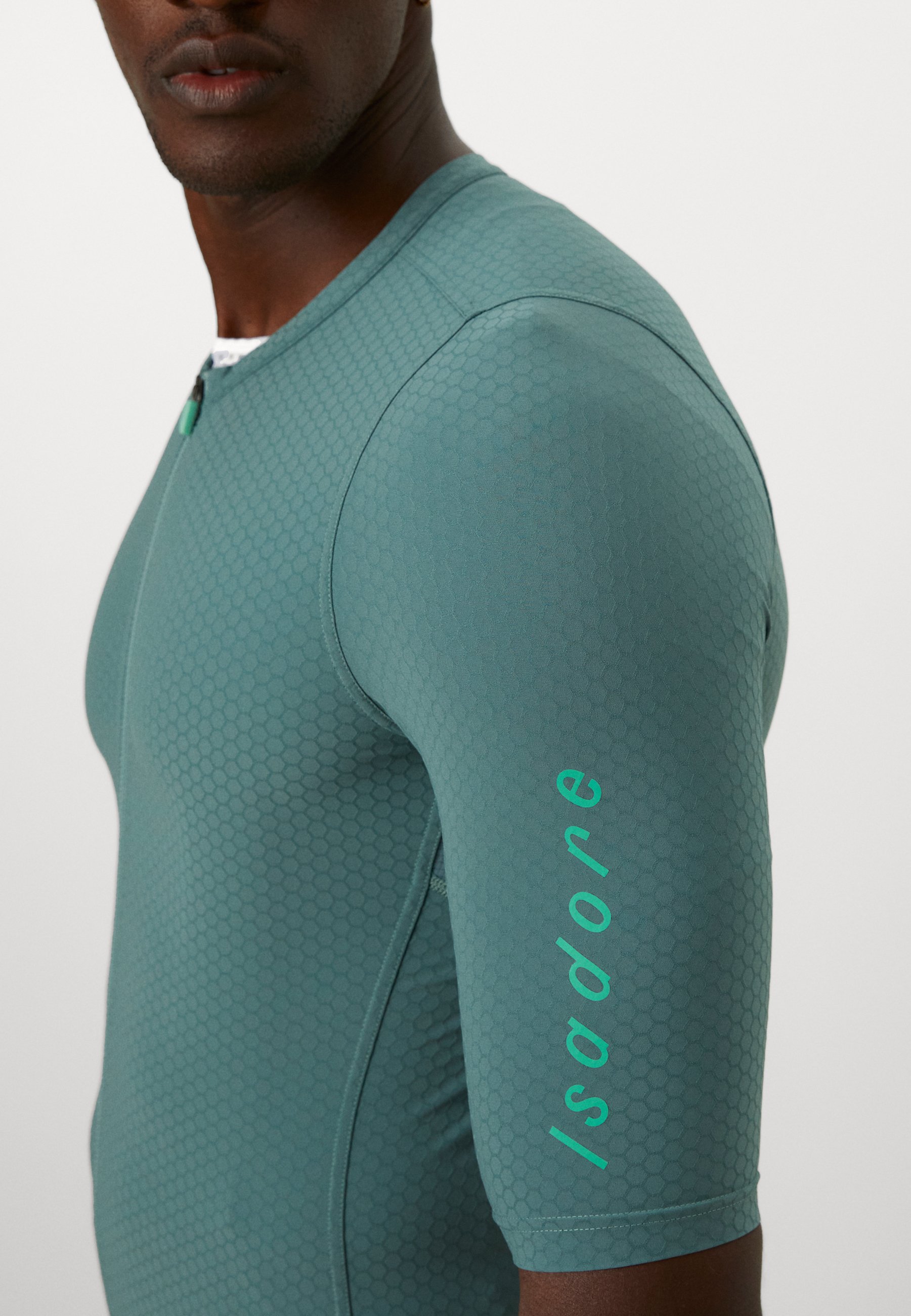 Isadore ECHELON AERO - Cycling Jersey - trellis/light blue - Zalando