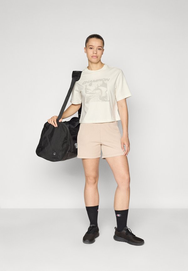 HIGH WAIST SHORT - Sports shorts - beige3