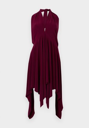 Norma Kamali CONVERTIBLE - Jerseykleid - plum
