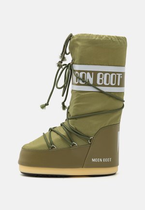 Moon Boot, ICON UNISEX - Lace-up boots - khaki