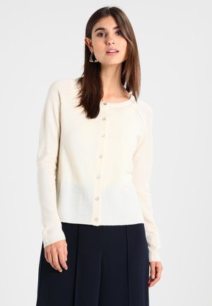 Rosemunde LAICA O NECK CARDIGAN - Vesta na kopčanje - ivory