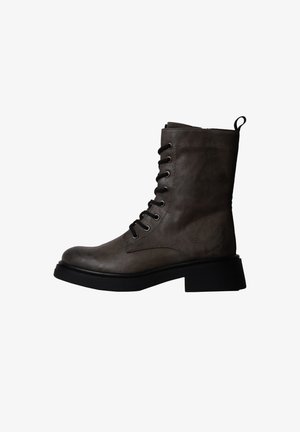 6th Sense, BOTTINES À ZIP SIXTH SENS - Snørestøvletter - gris