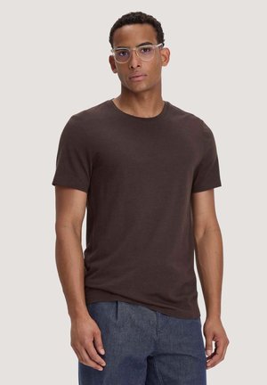 hessnatur, HESSNATUR - T-shirt basic - kakao braun