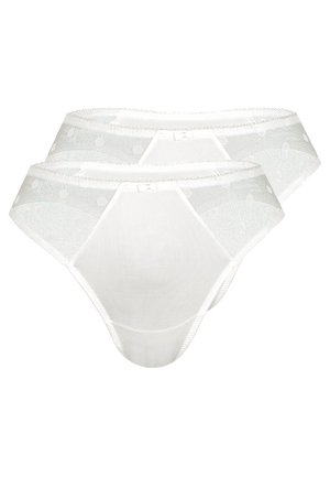 Sassa, STRING DOTTED  - Thong - elfenbein