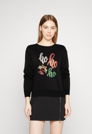 JDY JDYSANTA HOLLY X MAS  - Sweatshirt - black