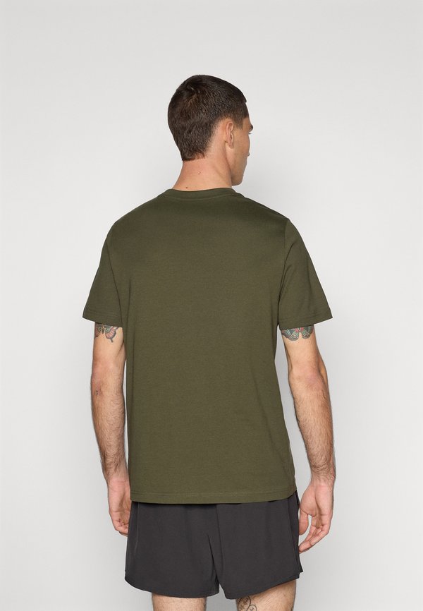 COLOR LOGO TEE - Print T-shirt - dark olive2